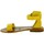 Pantofi Femei Papuci de vară Iota 0147 MEET galben
