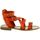 Pantofi Femei Sandale Iota SPARTE roșu