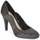 Pantofi Femei Pantofi cu toc Moony Mood JANNEE Negru / Argintiu