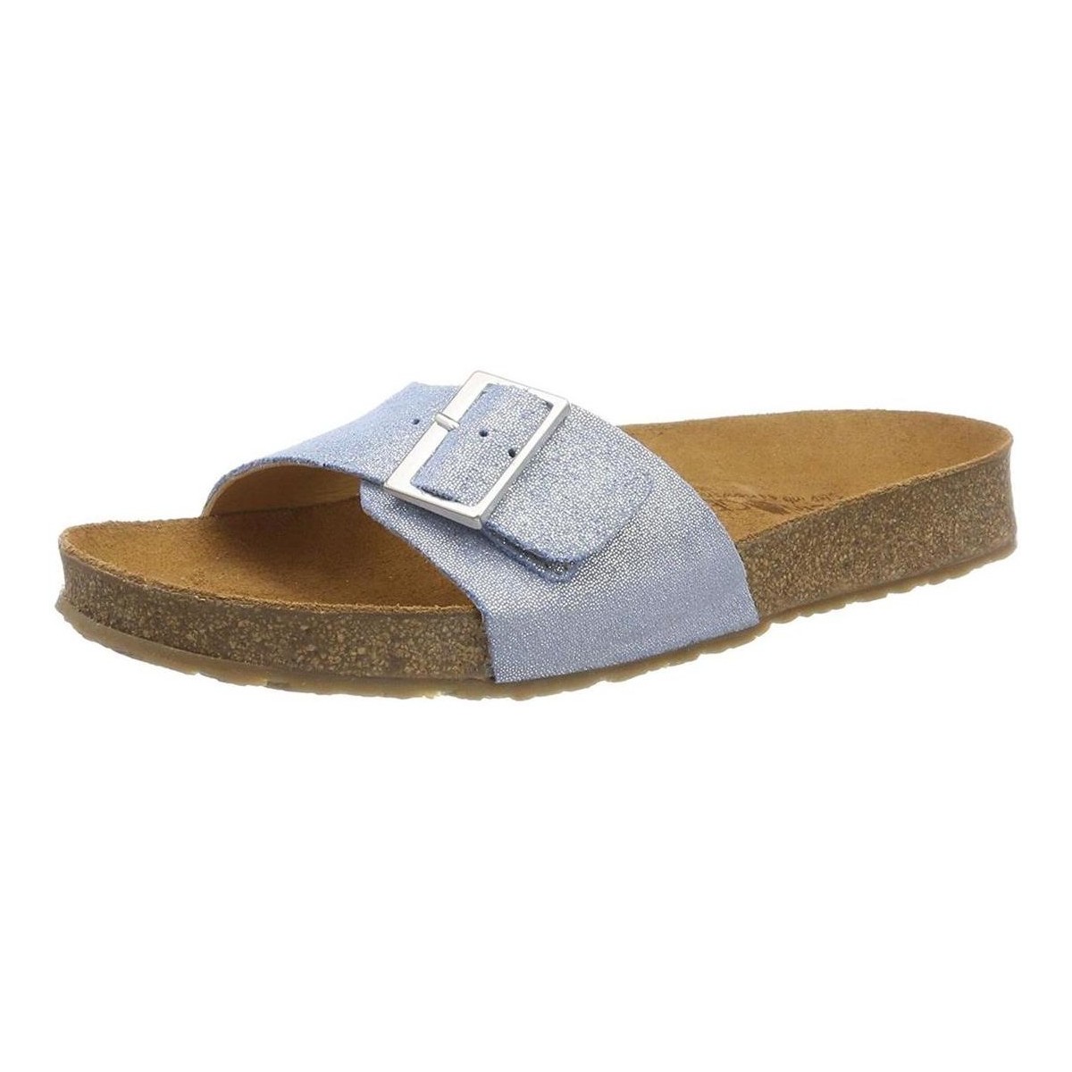 Pantofi Femei Papuci de vară Haflinger BIO GINA albastru