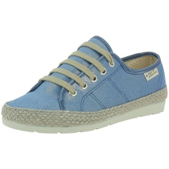 Pantofi Femei Sneakers La Maison De L'espadrille 3721 albastru