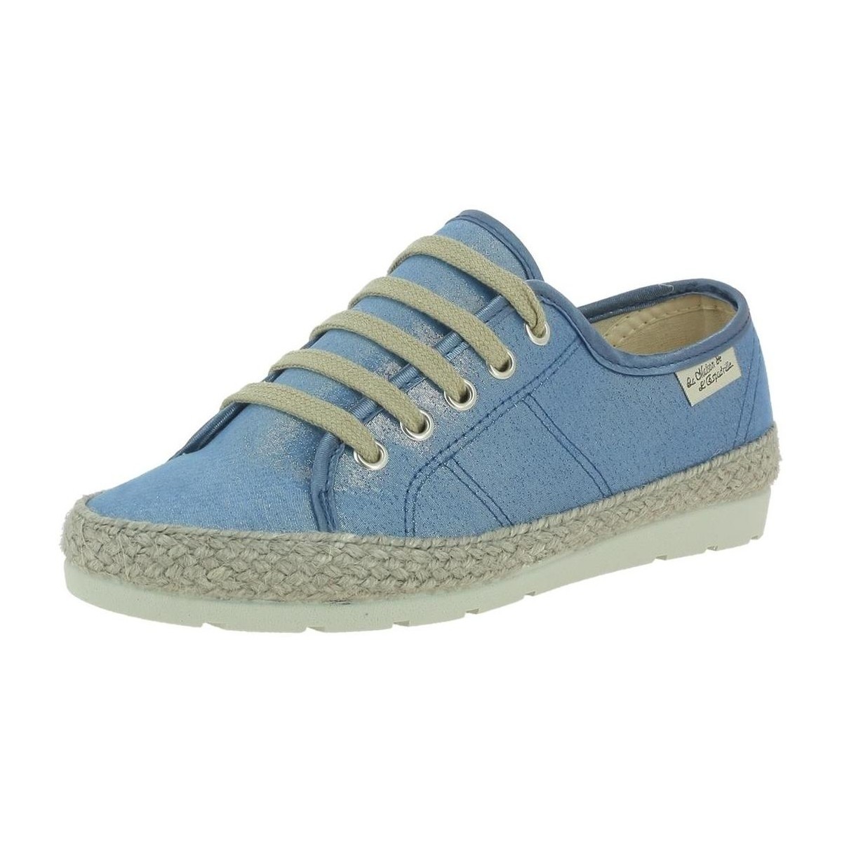 Pantofi Femei Sneakers La Maison De L'espadrille 3721 albastru