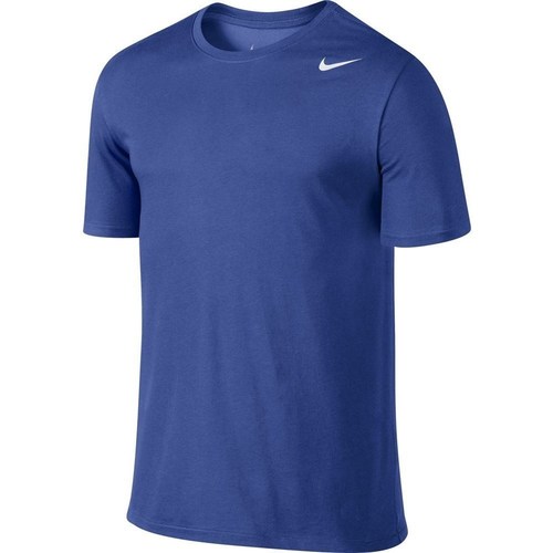 Îmbracaminte Bărbați Tricouri mânecă scurtă Nike Dri Fit Version 2 albastru