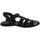 Pantofi Bărbați Sandale Iota BERGAMO Negru