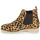 Pantofi Femei Ghete Bensimon BOOTS CREPE Leopard