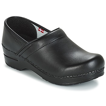 Pantofi Bărbați Saboti Sanita PROF Negru