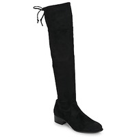 Pantofi Femei Cizme lungi peste genunchi Betty London JAZUMI Negru