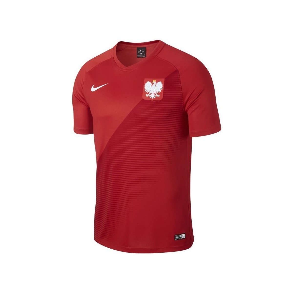 Îmbracaminte Bărbați Tricouri mânecă scurtă Nike Poland 2018 Breathe Top roșu