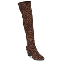 Pantofi Femei Cizme casual André PRISCA 3 Leopard