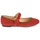 Pantofi Femei Balerin și Balerini cu curea André ALBOROZA Roșu