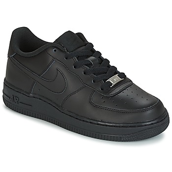 Pantofi Copii Pantofi sport Casual Nike AIR FORCE ONE KIDS Negru