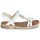 Pantofi Fete Sandale GBB SAPELA Alb / Auriu