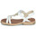 Pantofi Fete Sandale GBB SAPELA Alb / Auriu