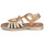 Pantofi Fete Sandale GBB FANNI Maro / Auriu