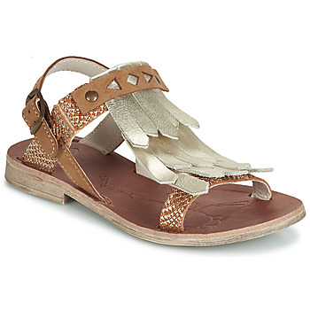 Pantofi Fete Sandale
 GBB ACARO Maro / Auriu